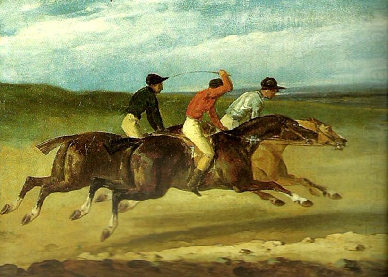 course de chevaux montes, charles emile callande